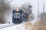 Z127 splits the signals at the north end of Wixom